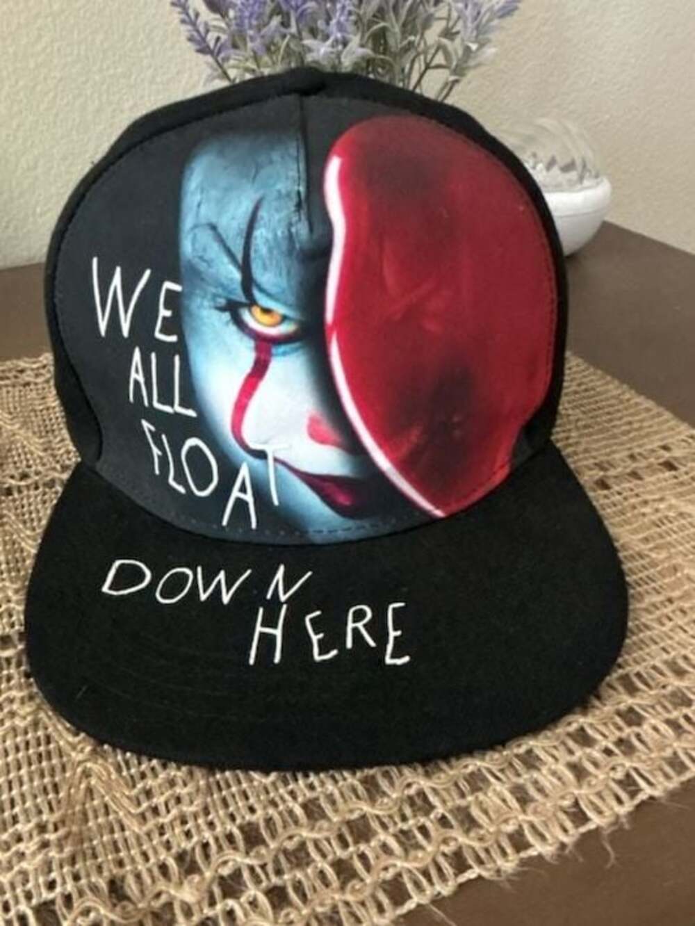 Bioworld IT Movie Pennywise 'We All Float' Snapback Cap